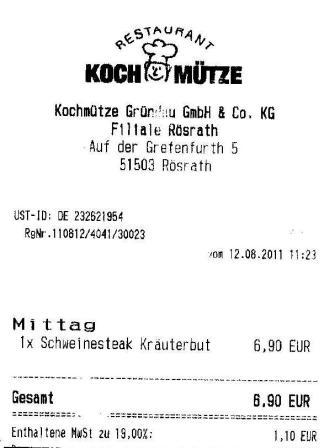 tdef Hffner Kochmtze Restaurant